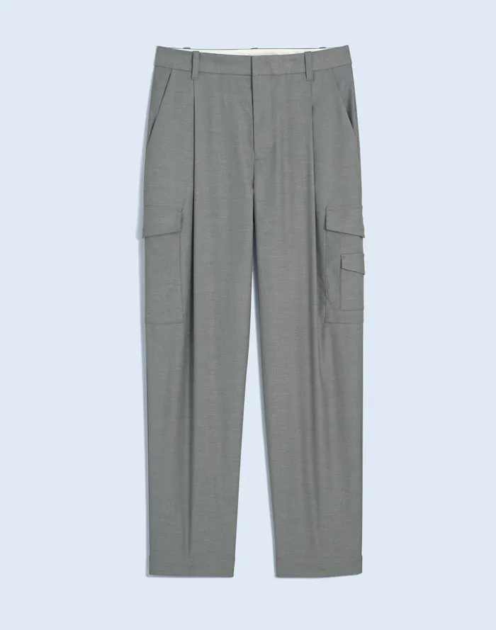 Women Pants Madewell The Turner Tapered Cargo Pant In Yarn Dye