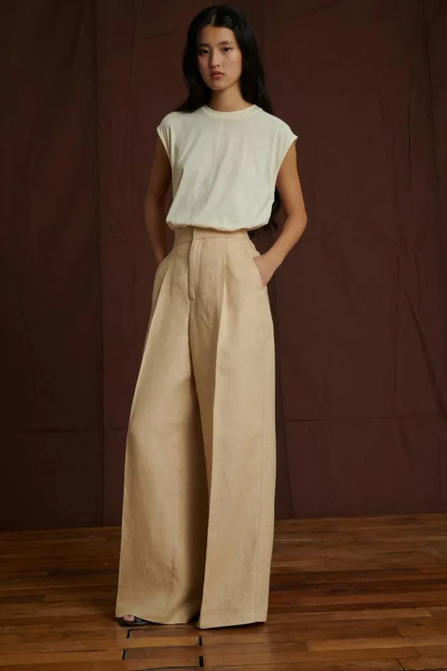 Women PEGASE TROUSERS Vanilla Soeur Trousers