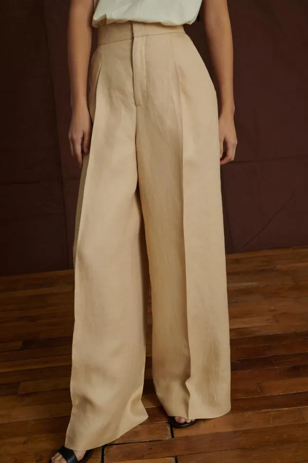Women PEGASE TROUSERS Vanilla Soeur Trousers