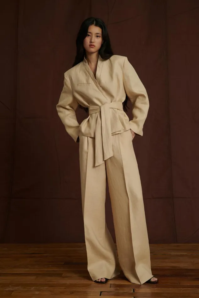 Women PEGASE TROUSERS Vanilla Soeur Trousers