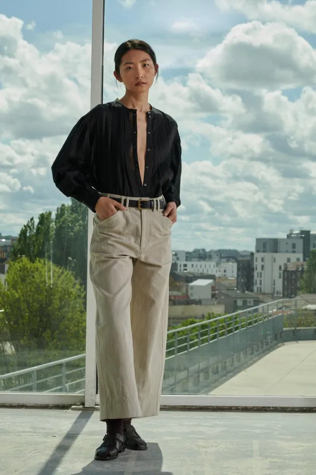 Women PEPINO TROUSERS Beigeoffwhite Soeur Trousers