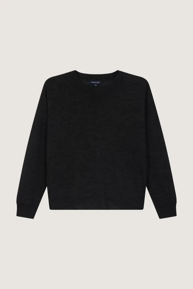 Women PIO JUMPER Dark Grey Soeur Jumpers and Cardigans