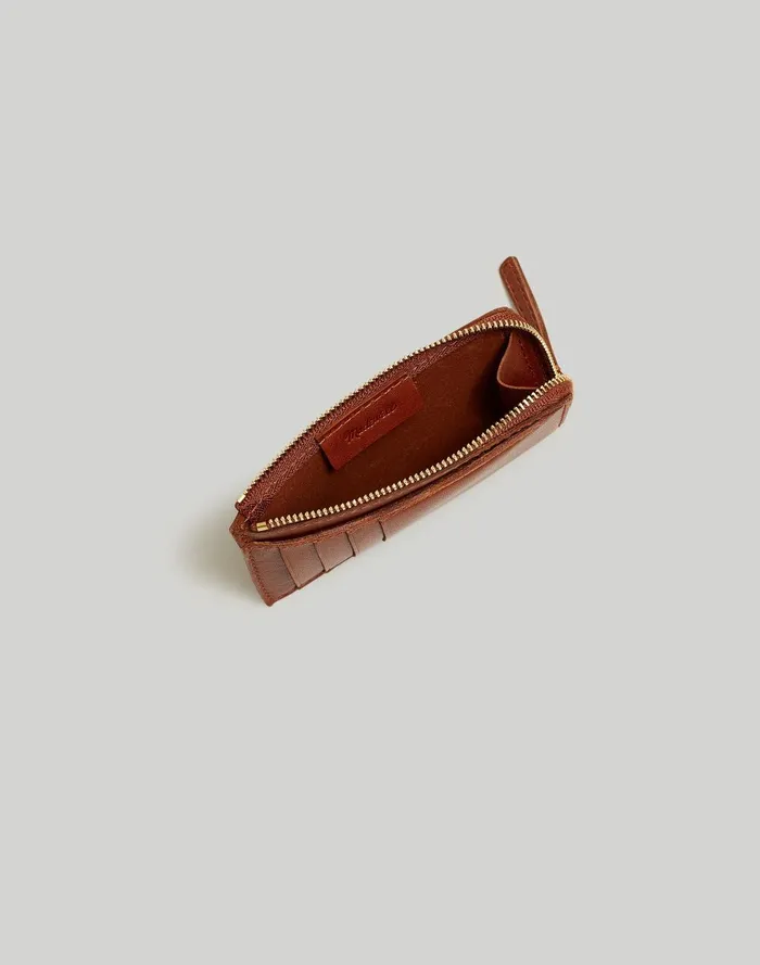 Women Pouches and Wallets Madewell The Essential Zip Card Case Wallet