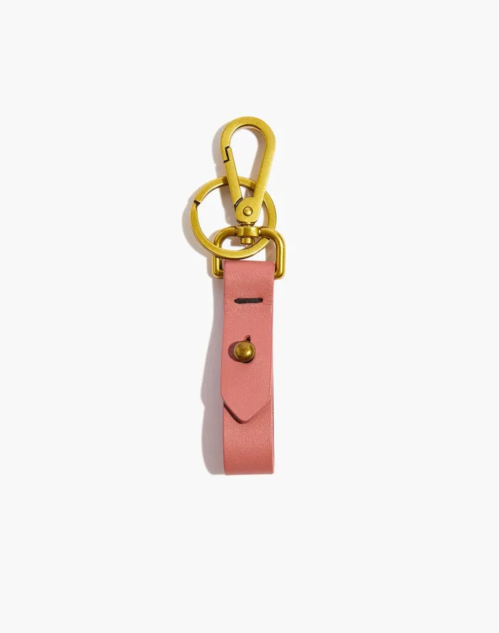 Women Pouches and Wallets Madewell The Front Door Key Fob In Leather
