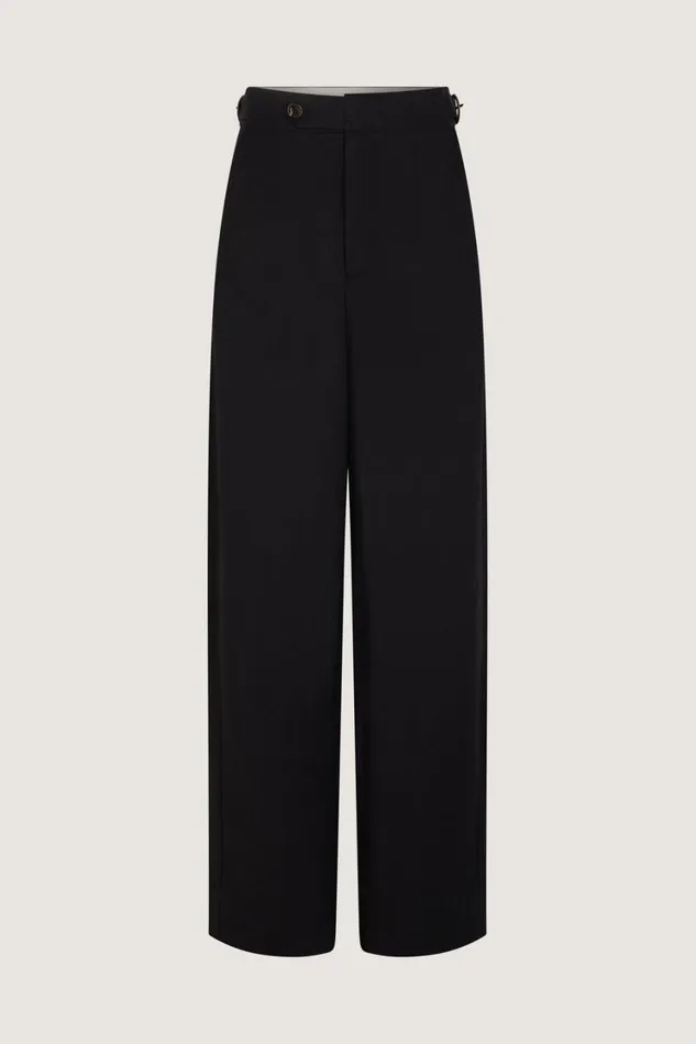 Women PRESTON TROUSERS Black Soeur Trousers