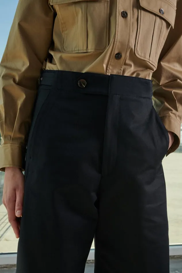 Women PRESTON TROUSERS Black Soeur Trousers