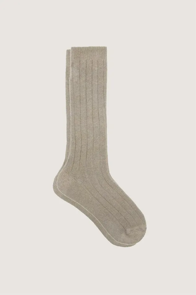 Women PRISCILLA SOCKS Greybeige Soeur Socks