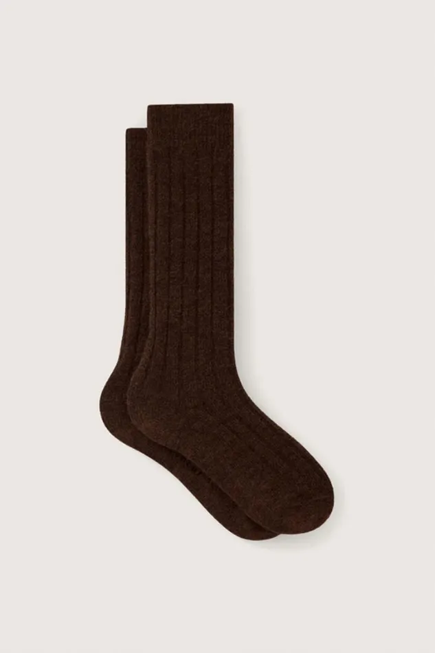 Women PRISCILLE SOCKS Brown Soeur Socks