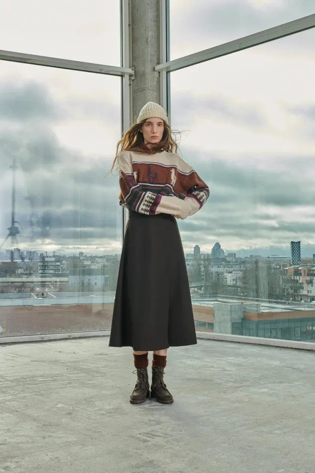 Women QUEEN SKIRT Coal Soeur Skirts and Shorts