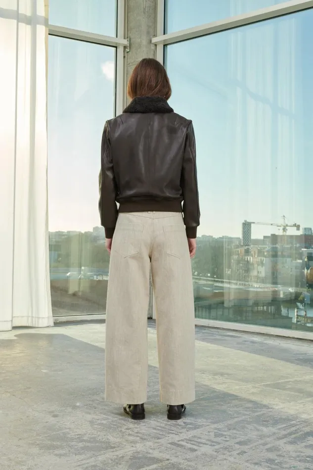Women RINGO JACKET Brown Soeur Jackets and Coats