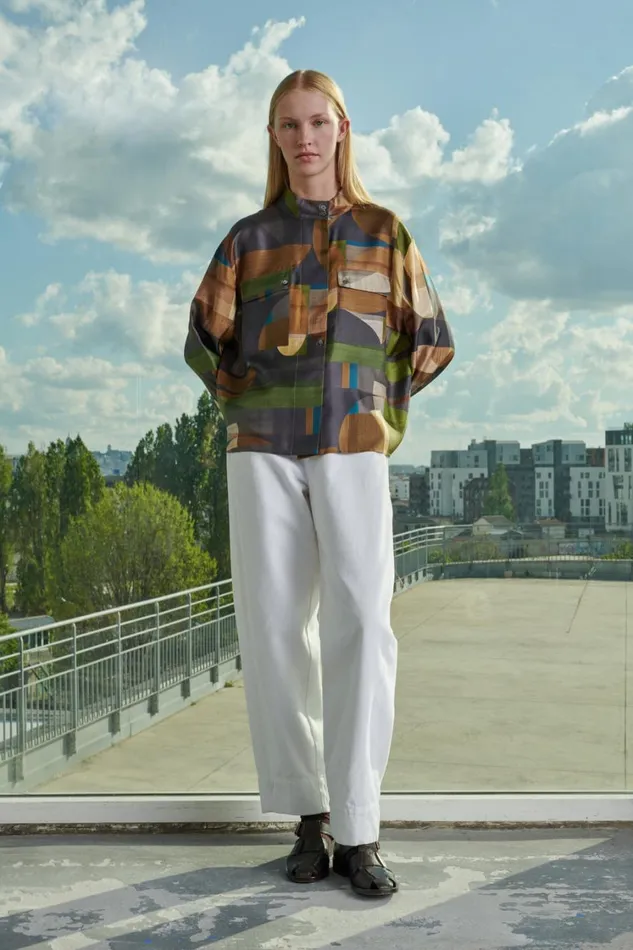Women RITA SHIRT Greenbrown Soeur Shirts