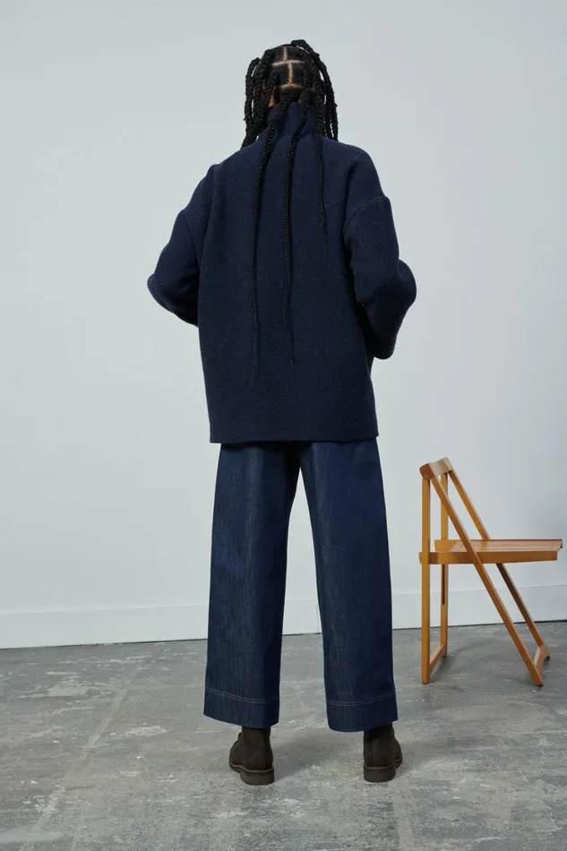 Women SALFORD COAT Navyblack Soeur Jackets and Coats