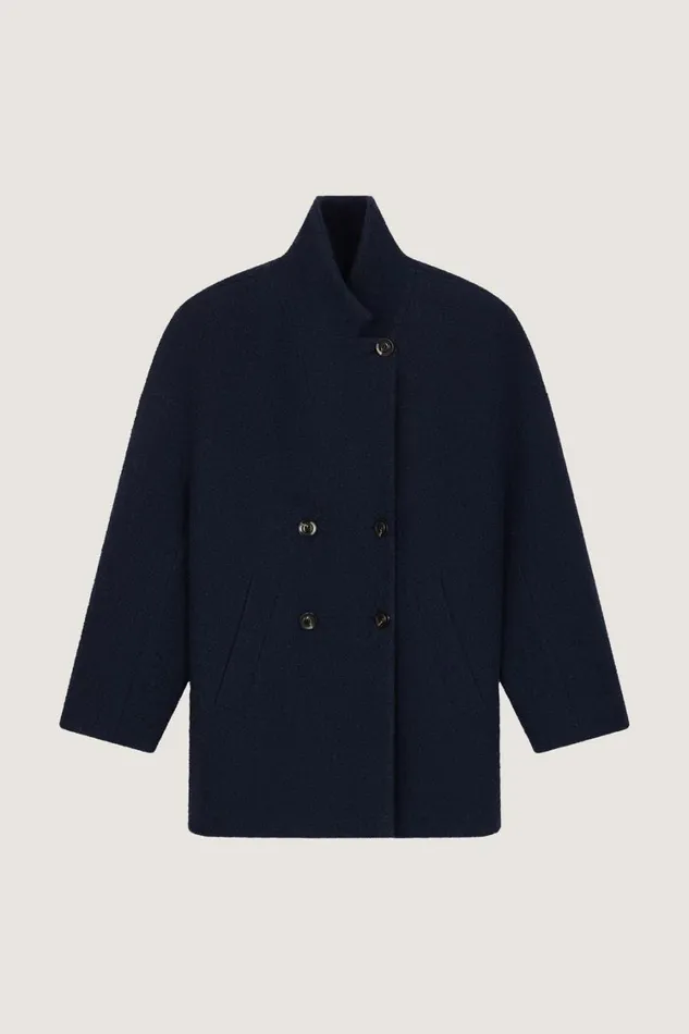 Women SALFORD COAT Navyblack Soeur Jackets and Coats