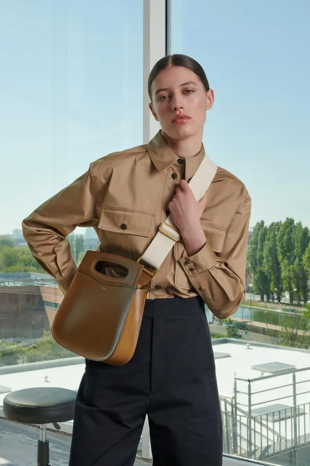 Women SALZBURG SHIRT Dark Beige Soeur Shirts