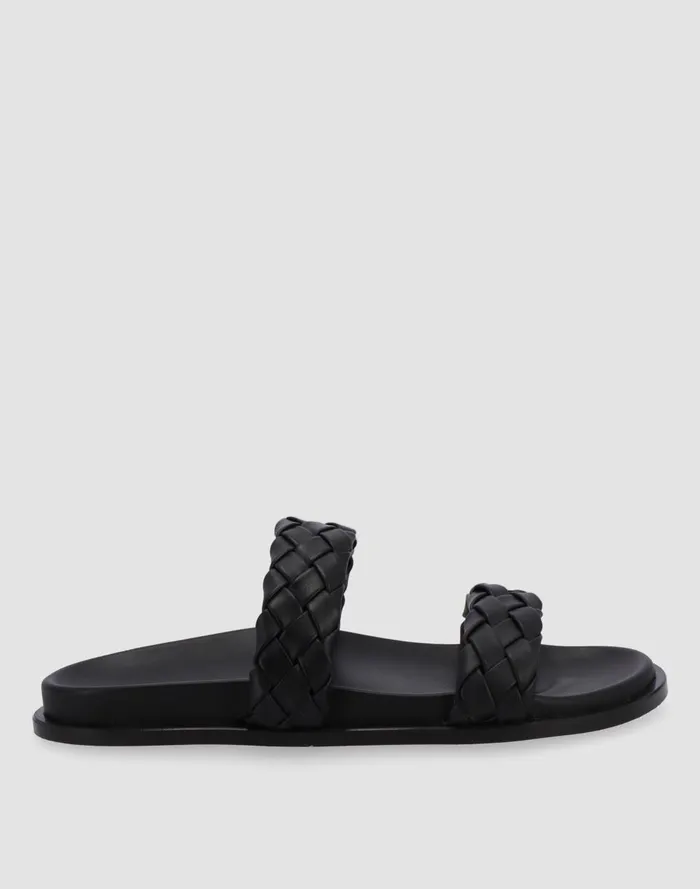 Women Sandals Madewell ALOHAS Calypso Braided Leather Sandals