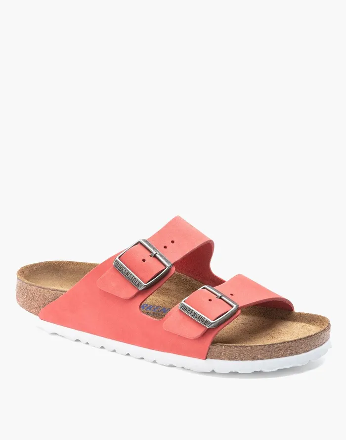 Women Sandals Madewell Birkenstock Arizona Soft Footbed Sandals In Nubuck