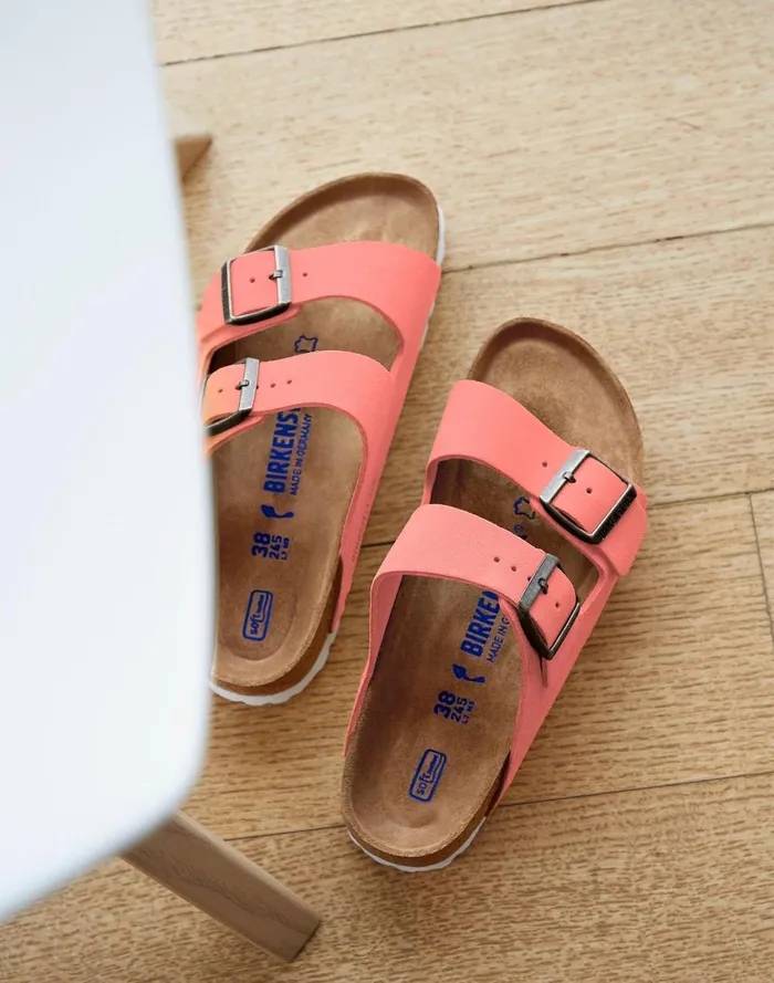 Women Sandals Madewell Birkenstock Arizona Soft Footbed Sandals In Nubuck