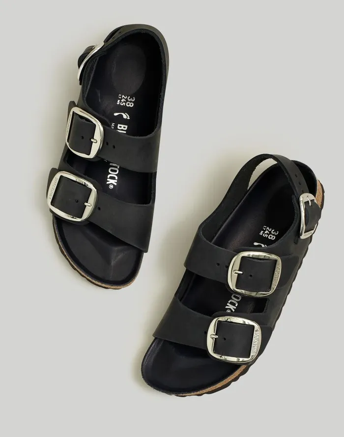 Women Sandals Madewell Birkenstock Big Buckle Milano Sandals