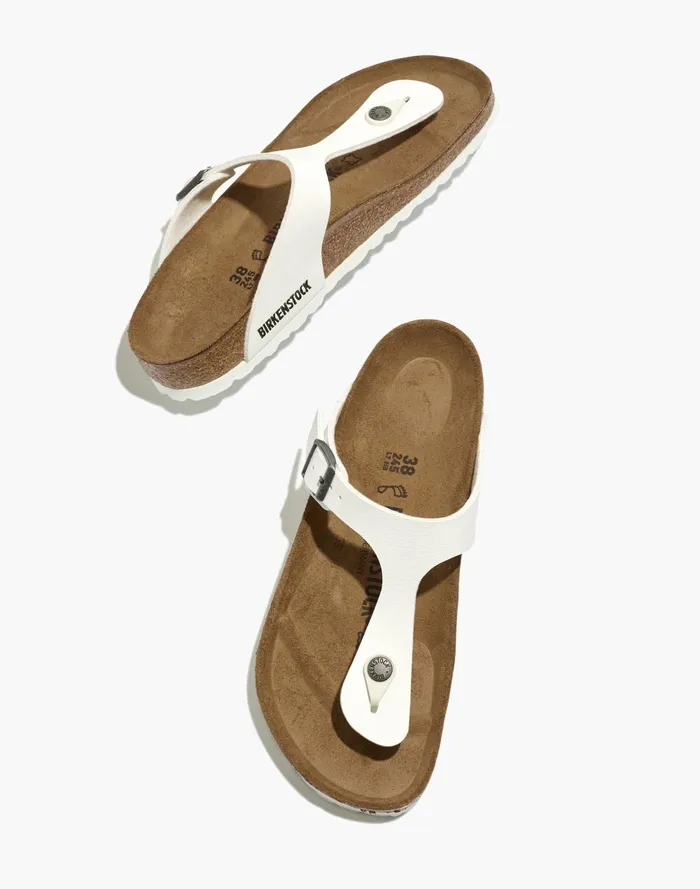 Women Sandals Madewell Birkenstock Gizeh Sandals In BirkoFlor