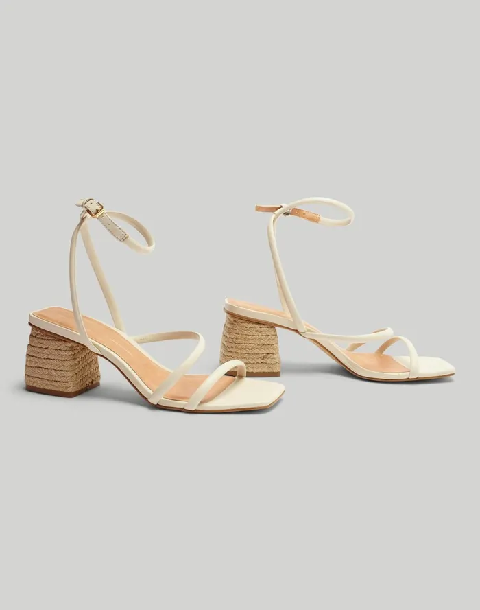 Women Sandals Madewell Intentionally Blank LIMO HEELED SANDAL