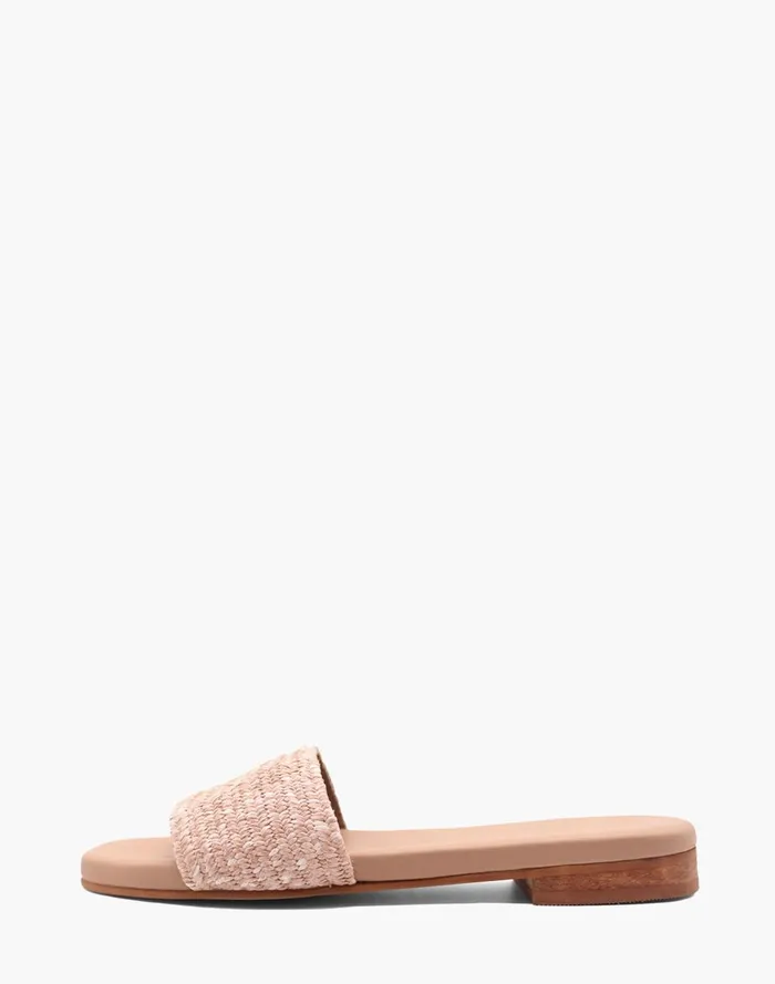 Women Sandals Madewell KAANAS Bimini Elastic Braid Slide