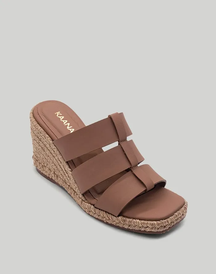 Women Sandals Madewell KAANAS Cronus Cage Wedge Sandals