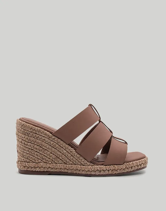 Women Sandals Madewell KAANAS Cronus Cage Wedge Sandals