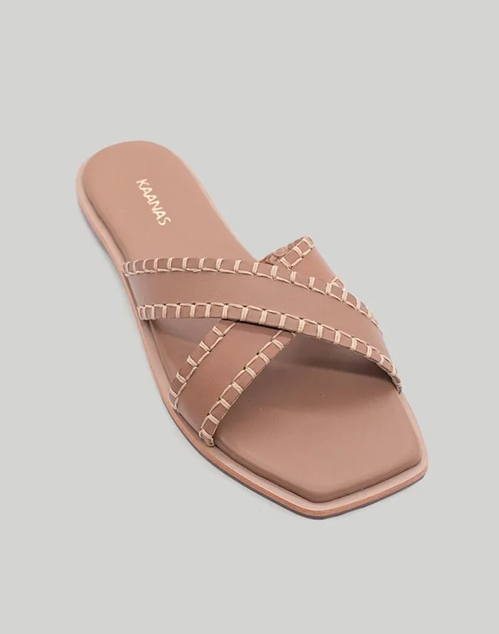 Women Sandals Madewell KAANAS Larimar Crisscross Sandals