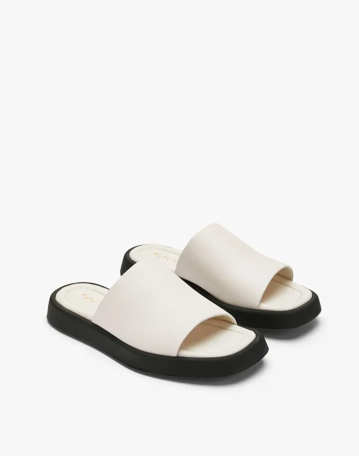 Women Sandals Madewell Maguire Leather Bara Slide Sandals