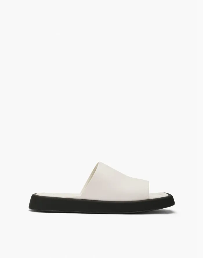 Women Sandals Madewell Maguire Leather Bara Slide Sandals