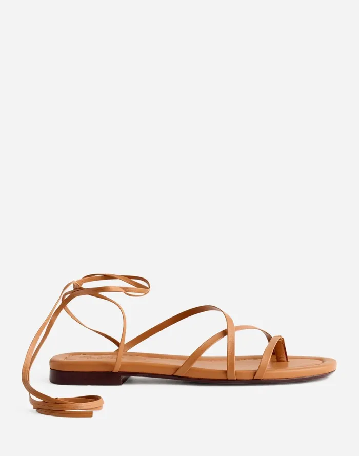 Women Sandals Madewell The Carrie LaceUp Sandal
