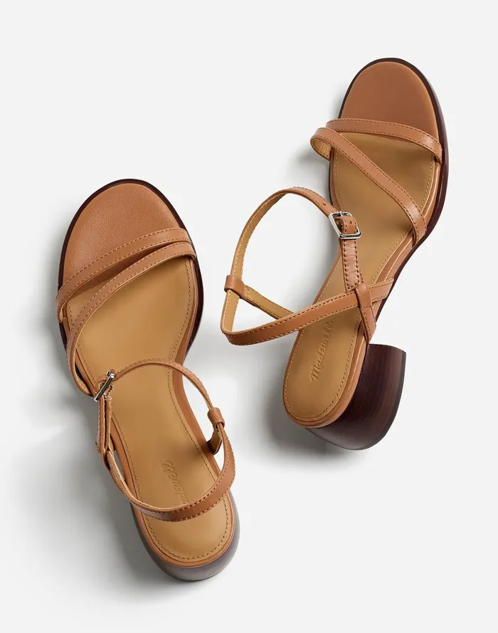 Women Sandals Madewell The Gwenn BlockHeel Sandal
