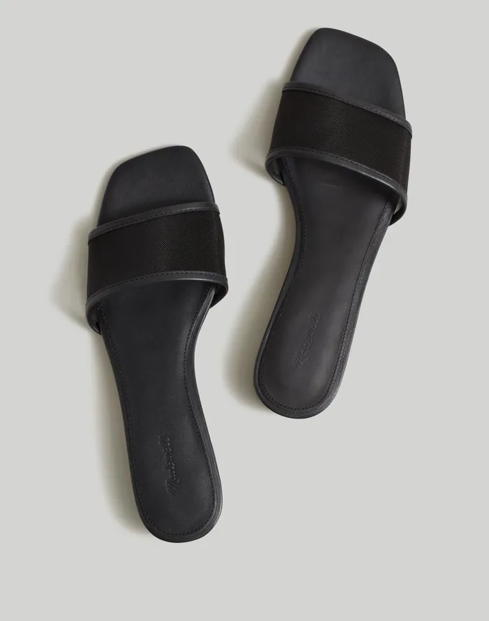 Women Sandals Madewell The Lynda Slide Sandal In Mesh