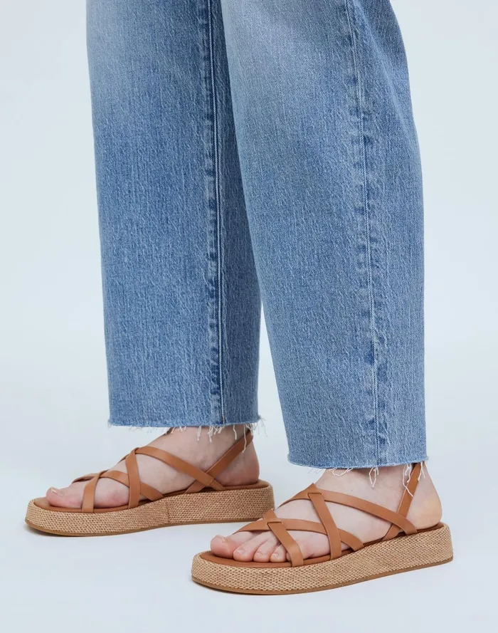 Women Sandals Madewell The Sabina Flatform Sandal