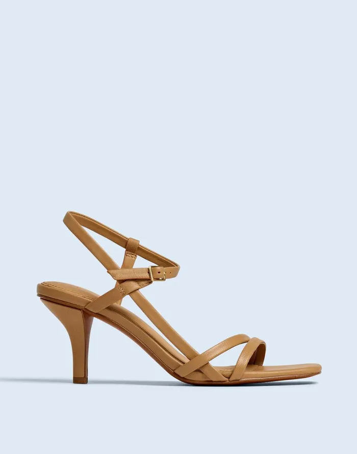 Women Sandals Madewell The Shia Asymmetric SlingbackStrap Sandal