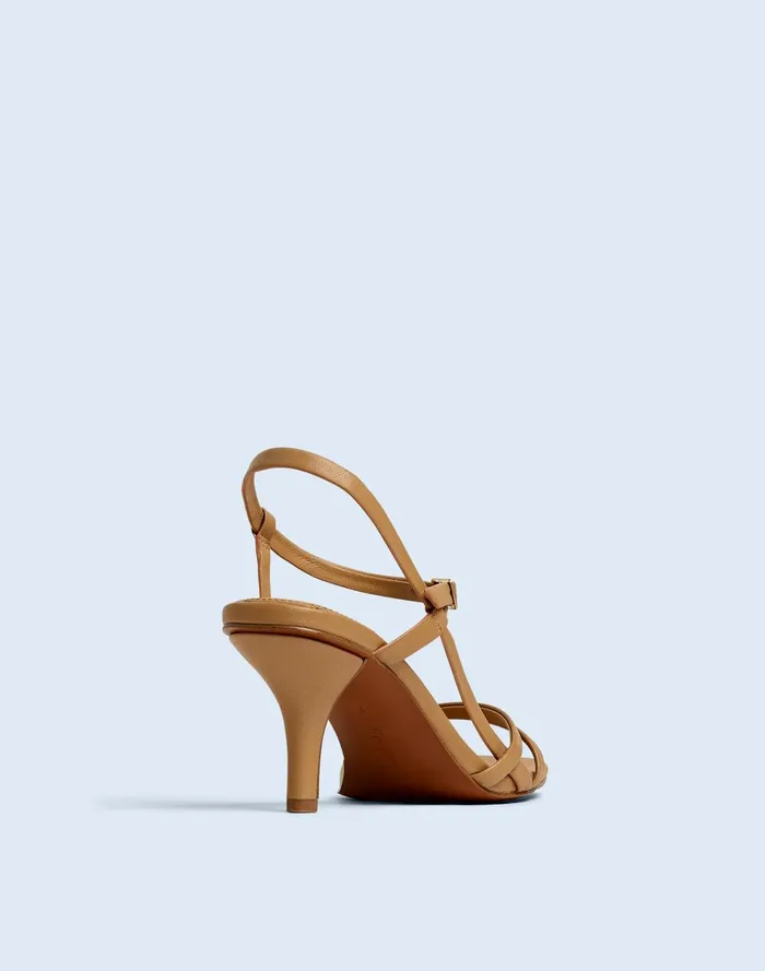 Women Sandals Madewell The Shia Asymmetric SlingbackStrap Sandal