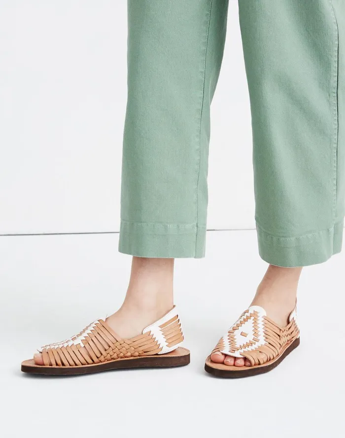 Women Sandals Madewell X Chamula Chichen OpenToe Huarache Sandals
