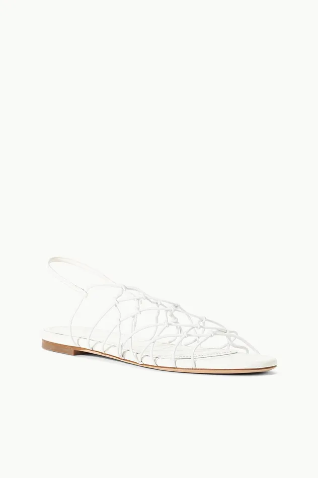 Women Sandals STAUD STAUD GIO KNOT SANDAL PAPER Women Sandals STAUD STAUD GIO KNOT SANDAL PAPER