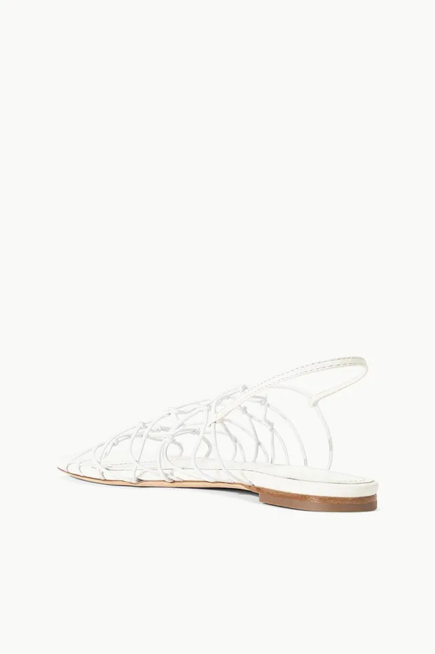 Women Sandals STAUD STAUD GIO KNOT SANDAL PAPER Women Sandals STAUD STAUD GIO KNOT SANDAL PAPER