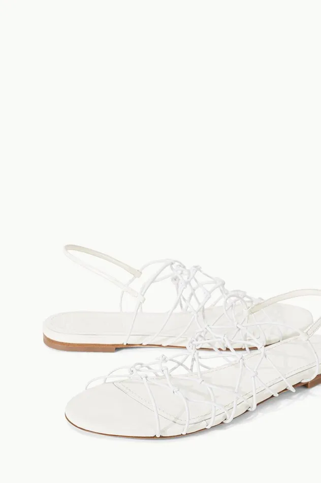 Women Sandals STAUD STAUD GIO KNOT SANDAL PAPER Women Sandals STAUD STAUD GIO KNOT SANDAL PAPER