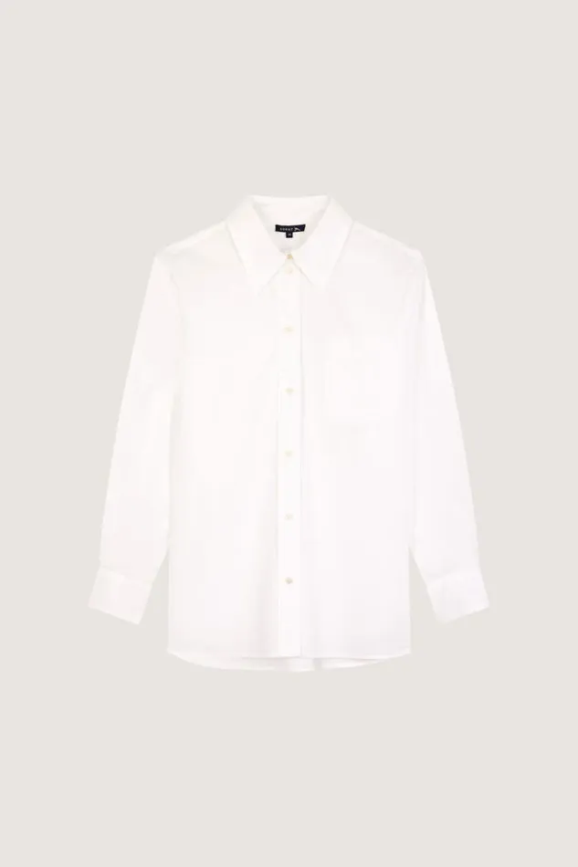 Women SAPHIR SHIRT White Soeur Shirts