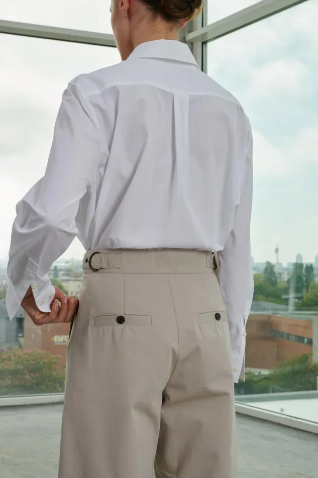 Women SAPHIR SHIRT White Soeur Shirts