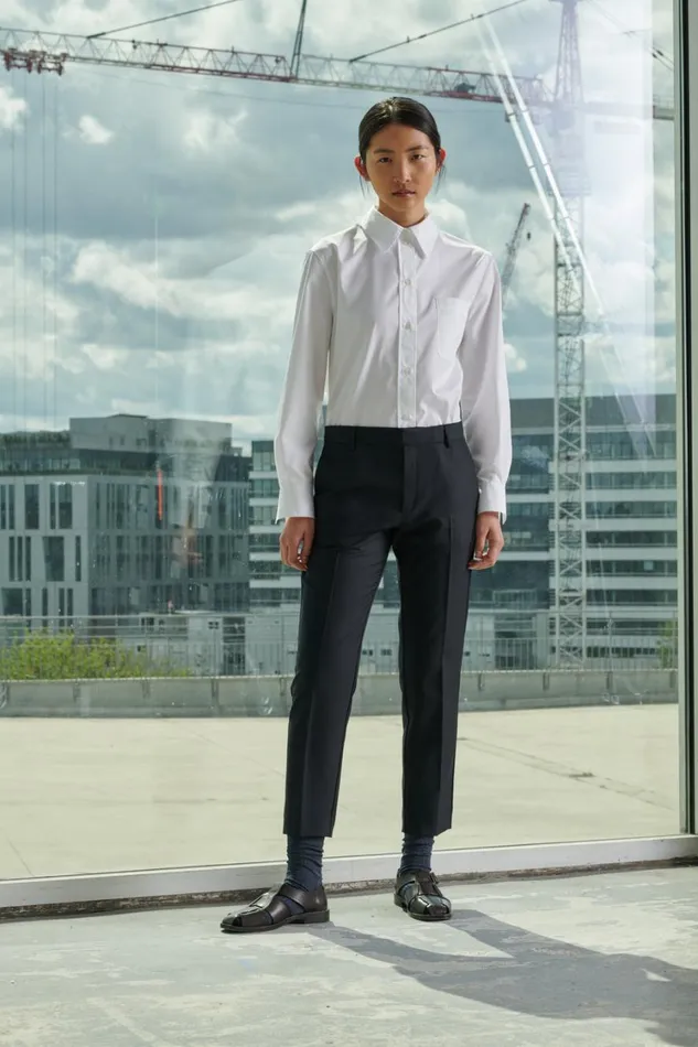 Women SAPHIR SHIRT White Soeur Shirts