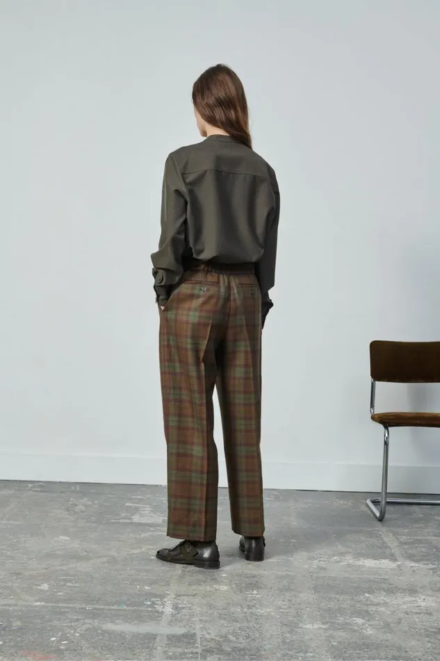 Women SARAJEVO TROUSERS Khakibrown Soeur Trousers