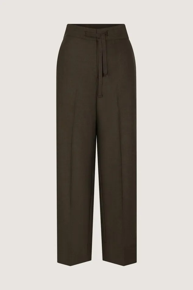 Women SARAJEVO TROUSERS Khaki Soeur Trousers