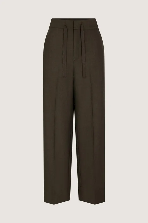 Women SARAJEVO TROUSERS Khaki Soeur Trousers