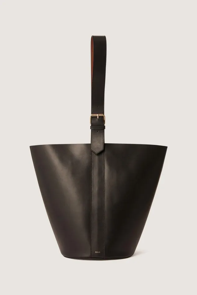 Women SAUL BAG Blackcognac Soeur Bucket Bags