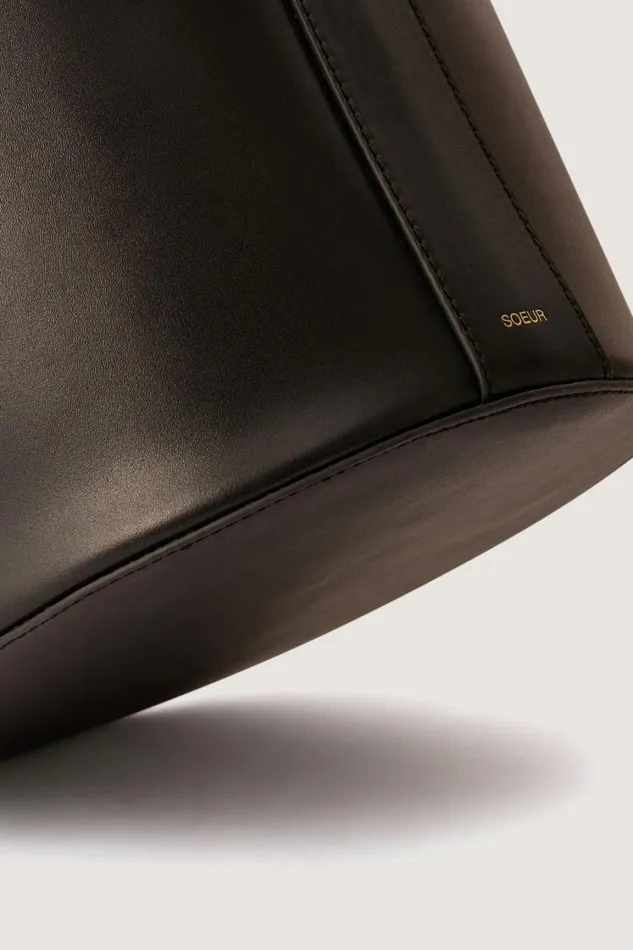 Women SAUL BAG Blackcognac Soeur Bucket Bags