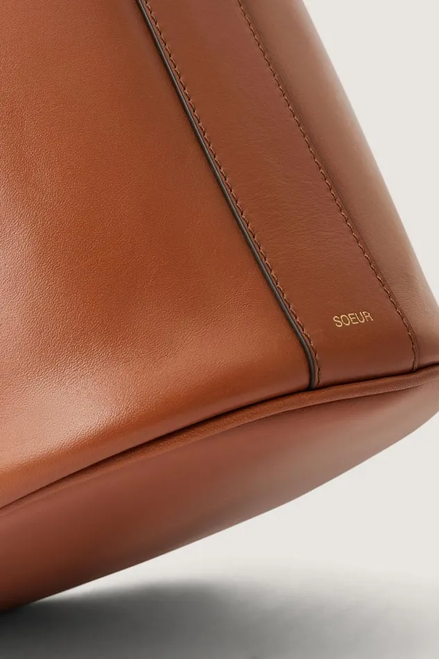 Women SAUL BAG Brownnatural Soeur Bucket Bags