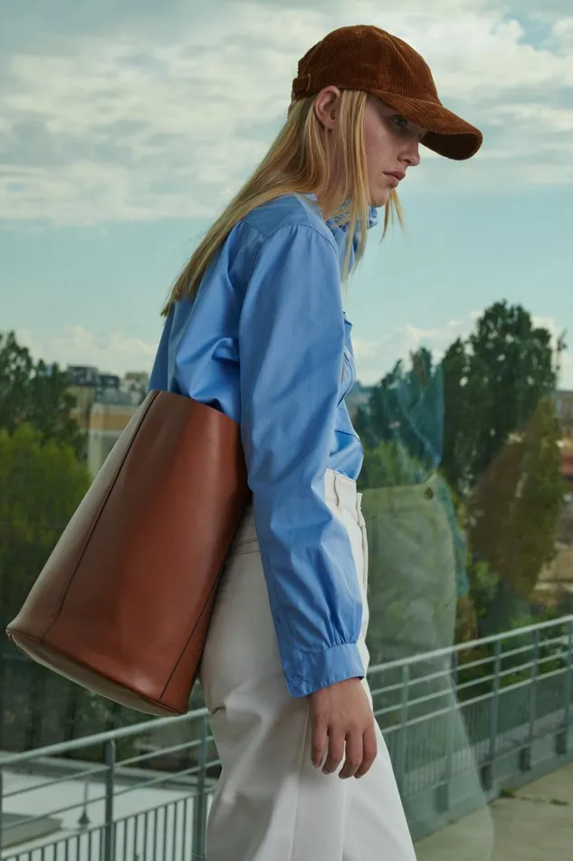 Women SAUL BAG Brownnatural Soeur Bucket Bags